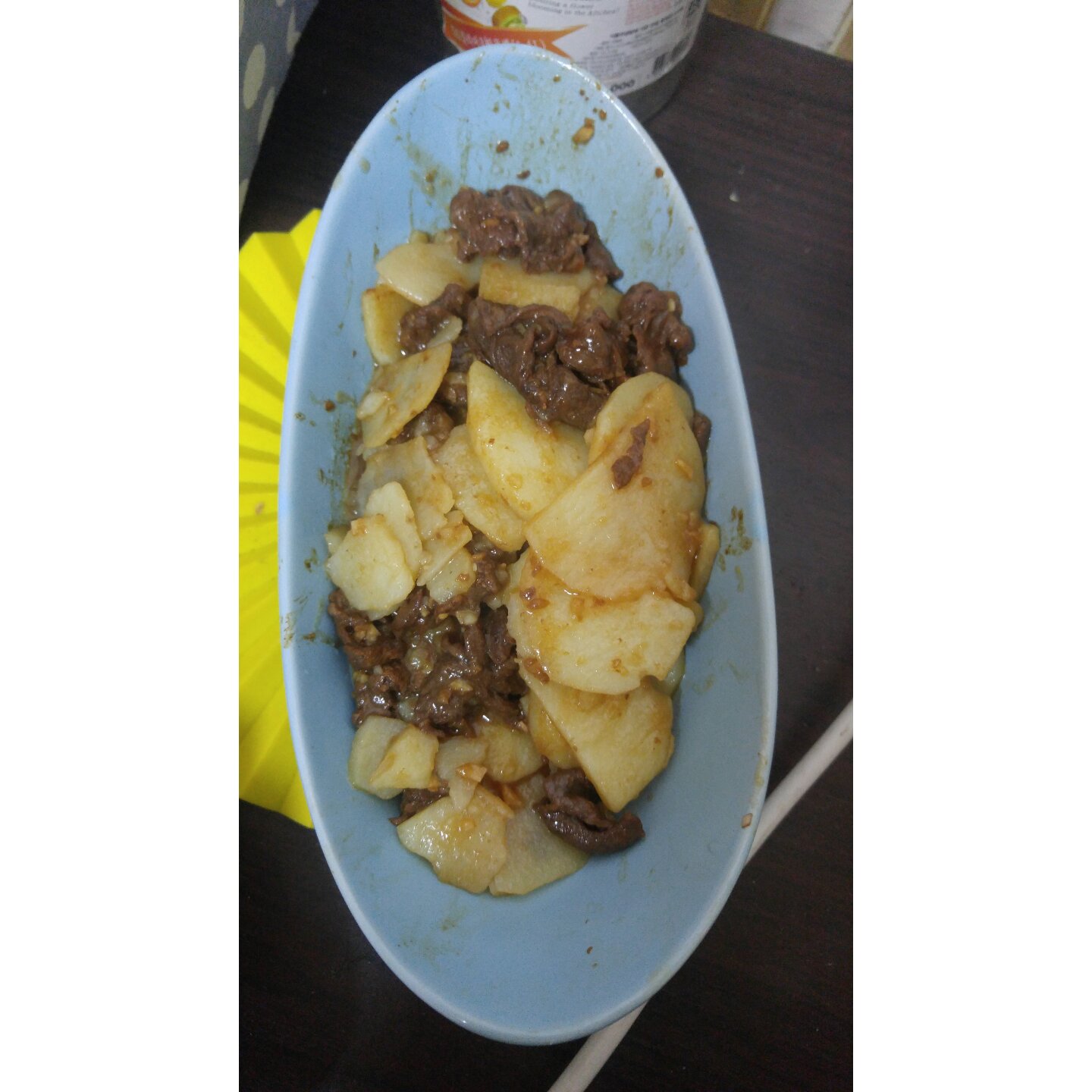 土豆炒牛肉