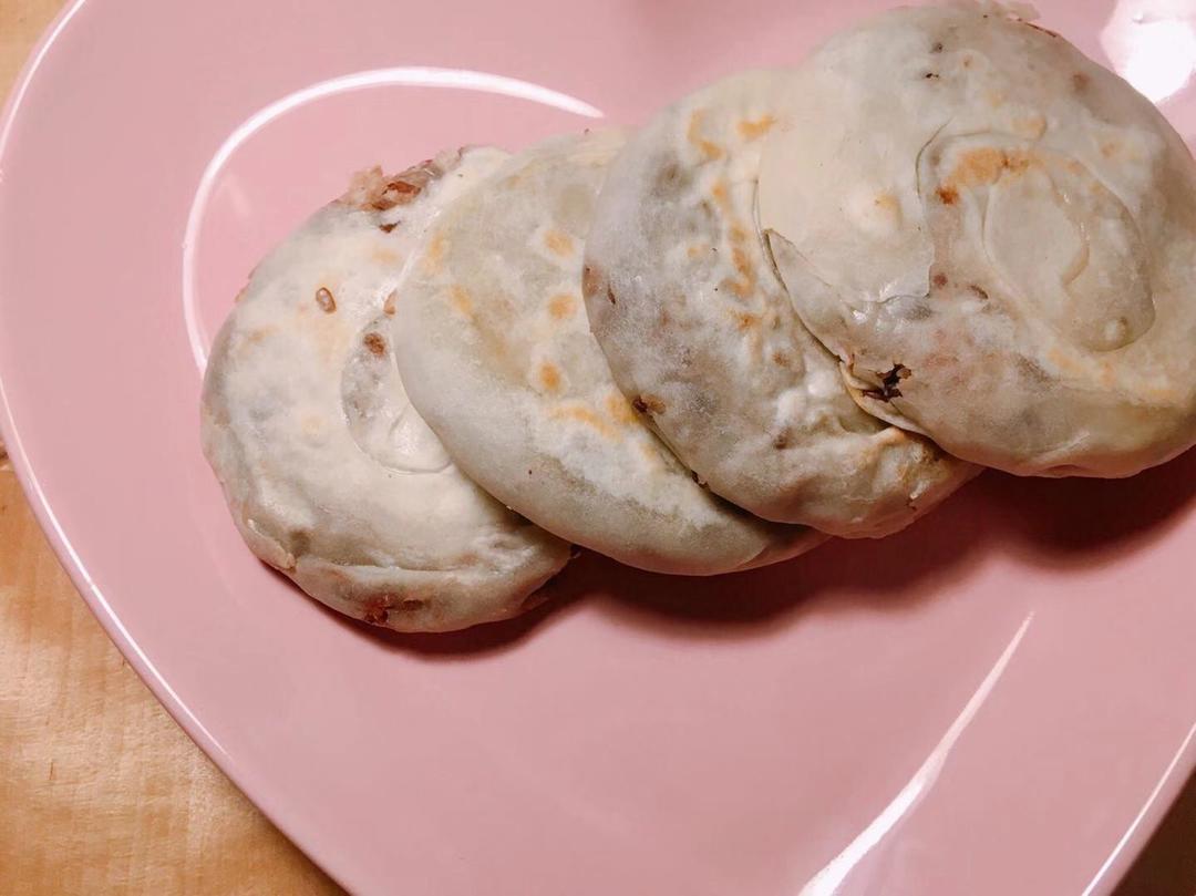 平底锅版红豆饼