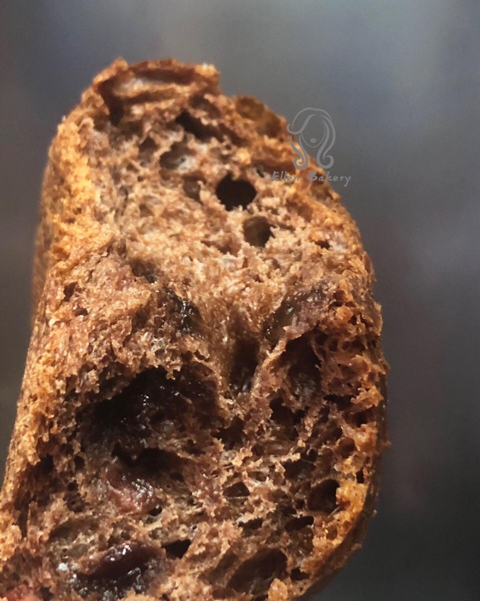 巧克力蔓越莓软欧