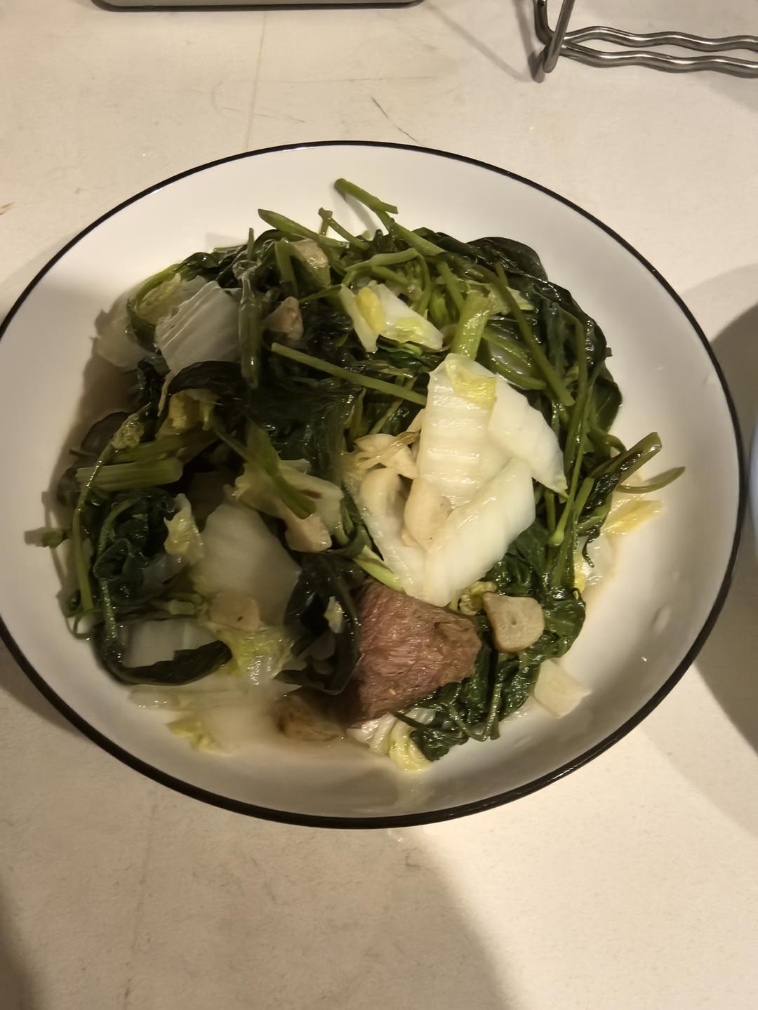 清炒空心菜