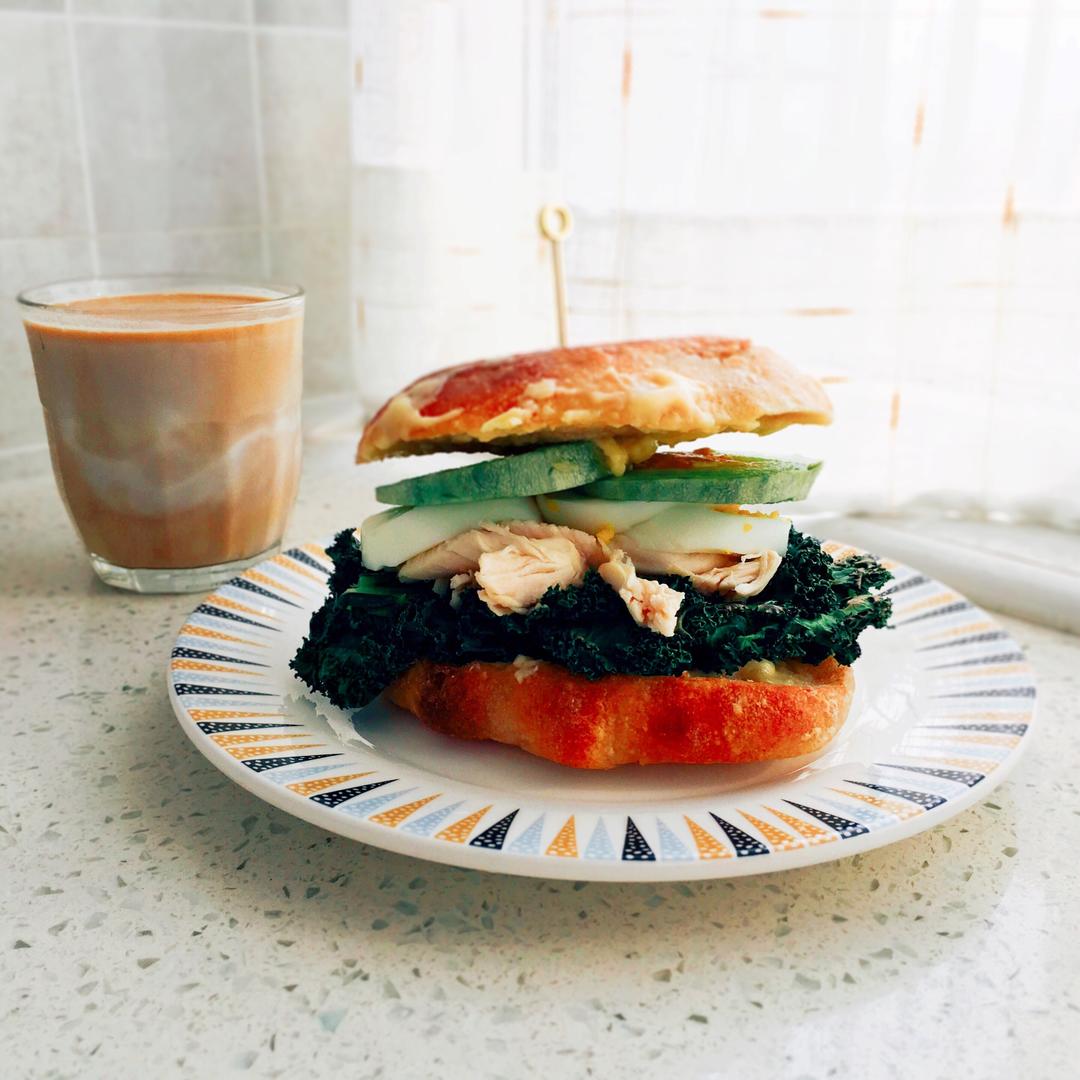 纯奶手撕吐司的做法 步骤1