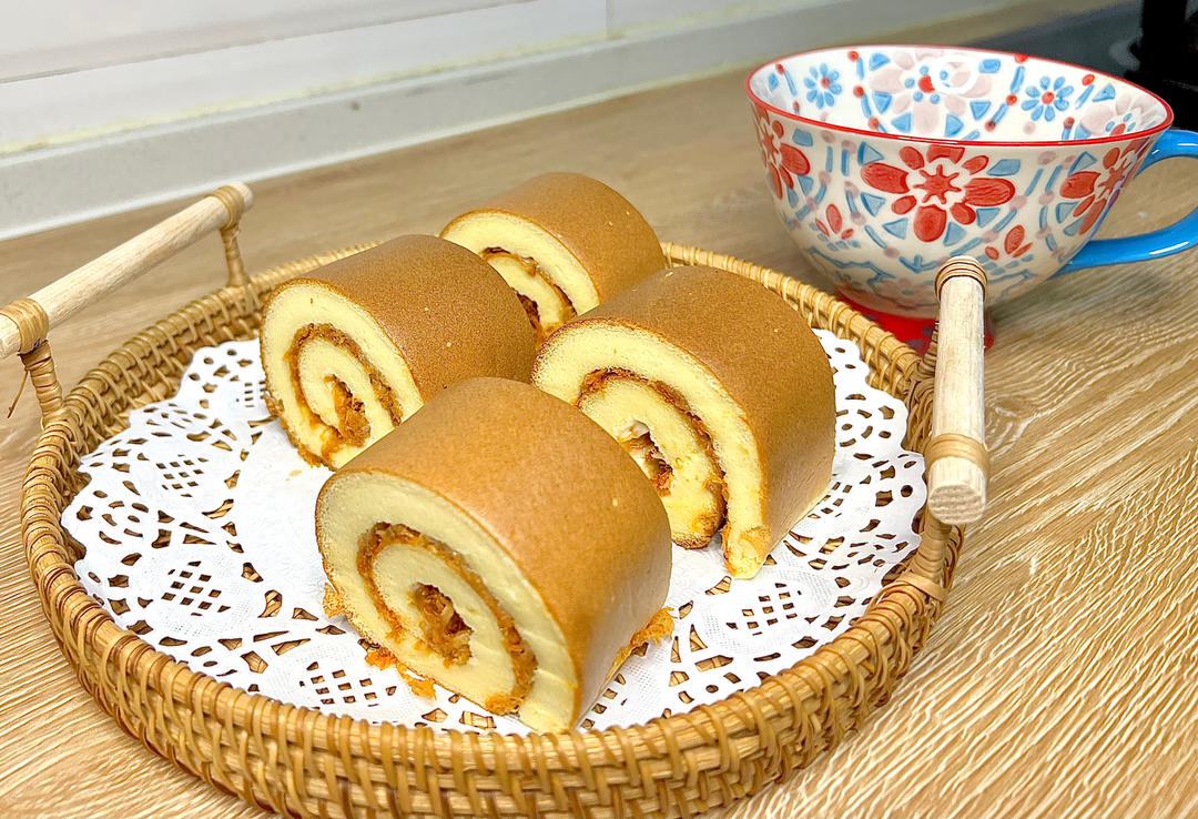 蛋糕卷这样做‼️不掉皮不开裂（小视频食谱）