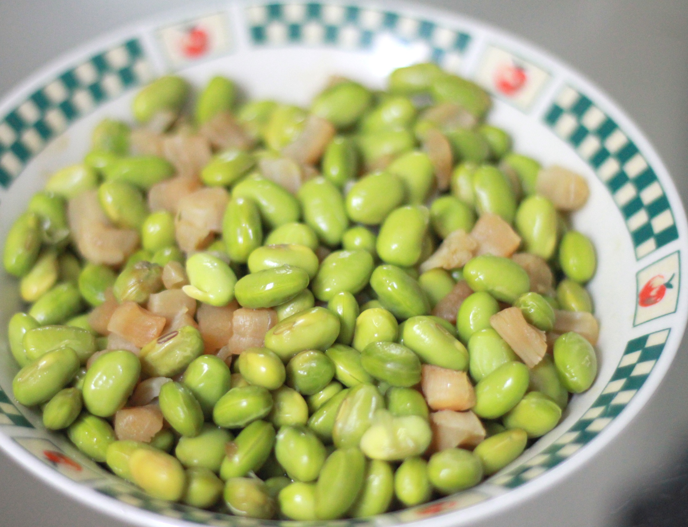 清蒸毛豆