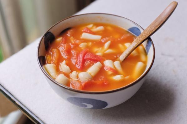 番茄白玉菇汤