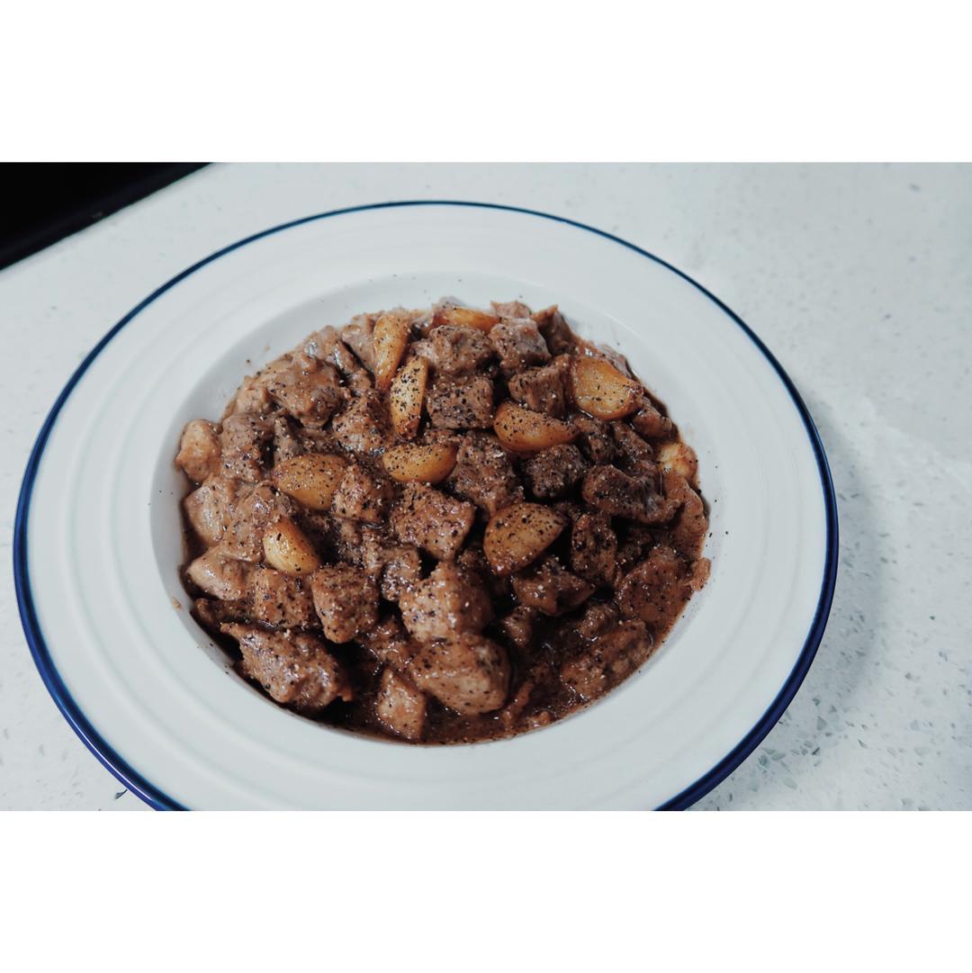 黑蒜子牛肉粒—华美新年味