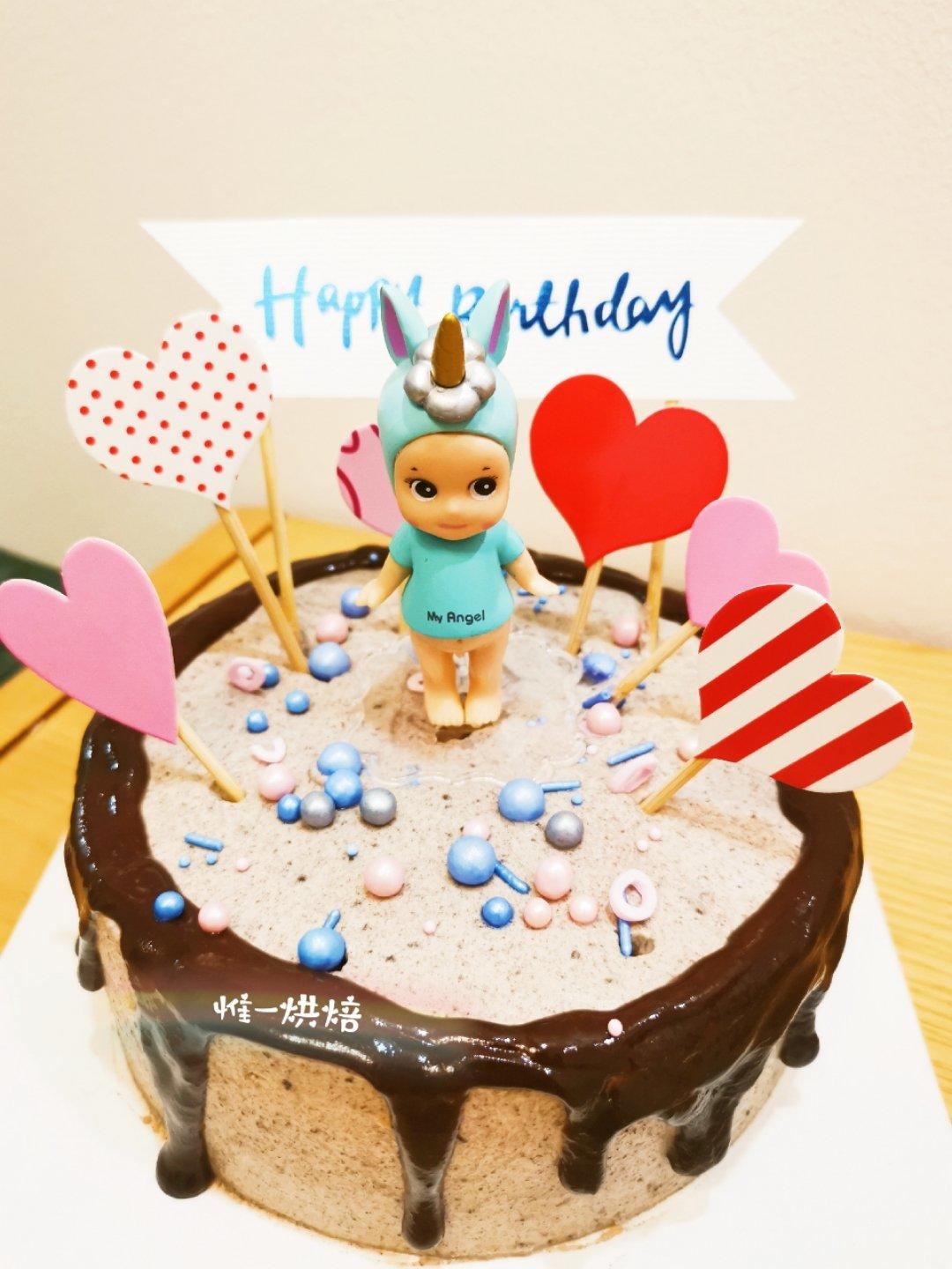 奥利奥咸奶油蛋糕