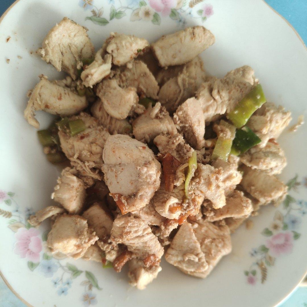 孜然蒜香鸡胸肉