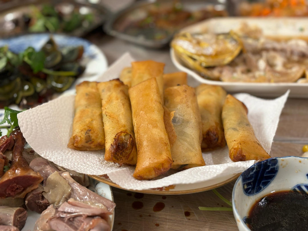 好吃的上海春卷