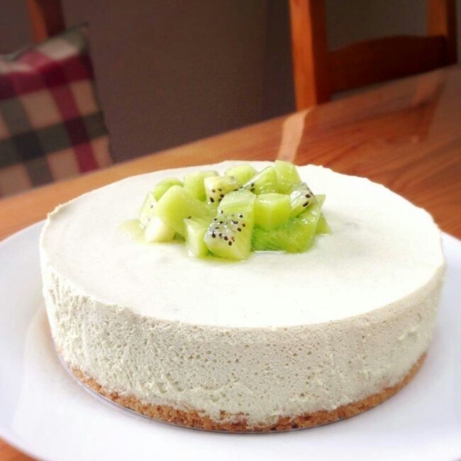 抹茶慕斯蛋糕（无奶油奶酪版）