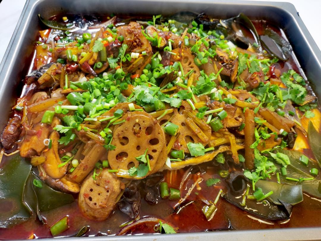 蒸烤箱版烤鱼