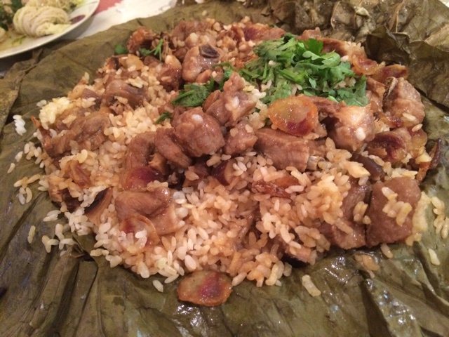 荷叶排骨糯米饭
