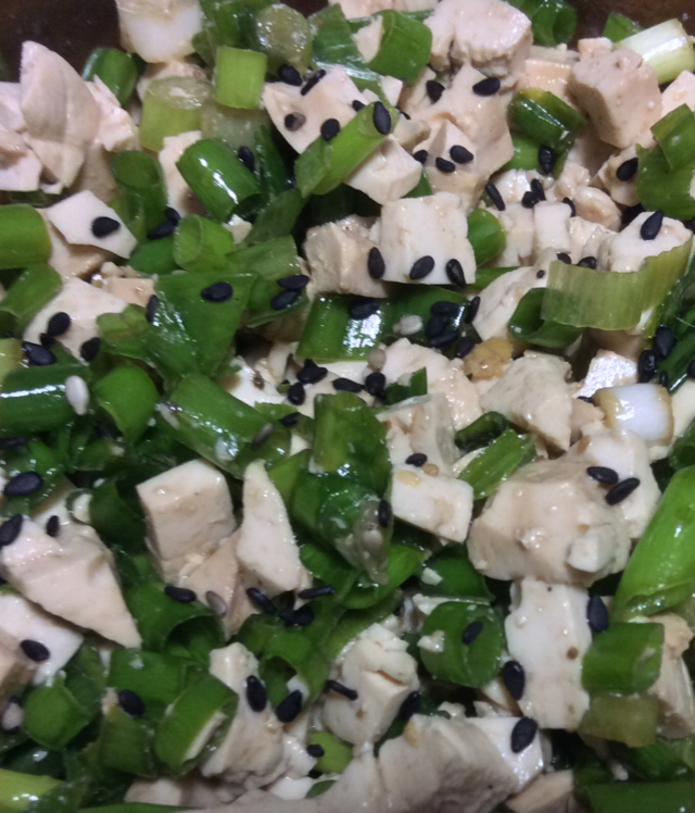 小葱拌豆腐
