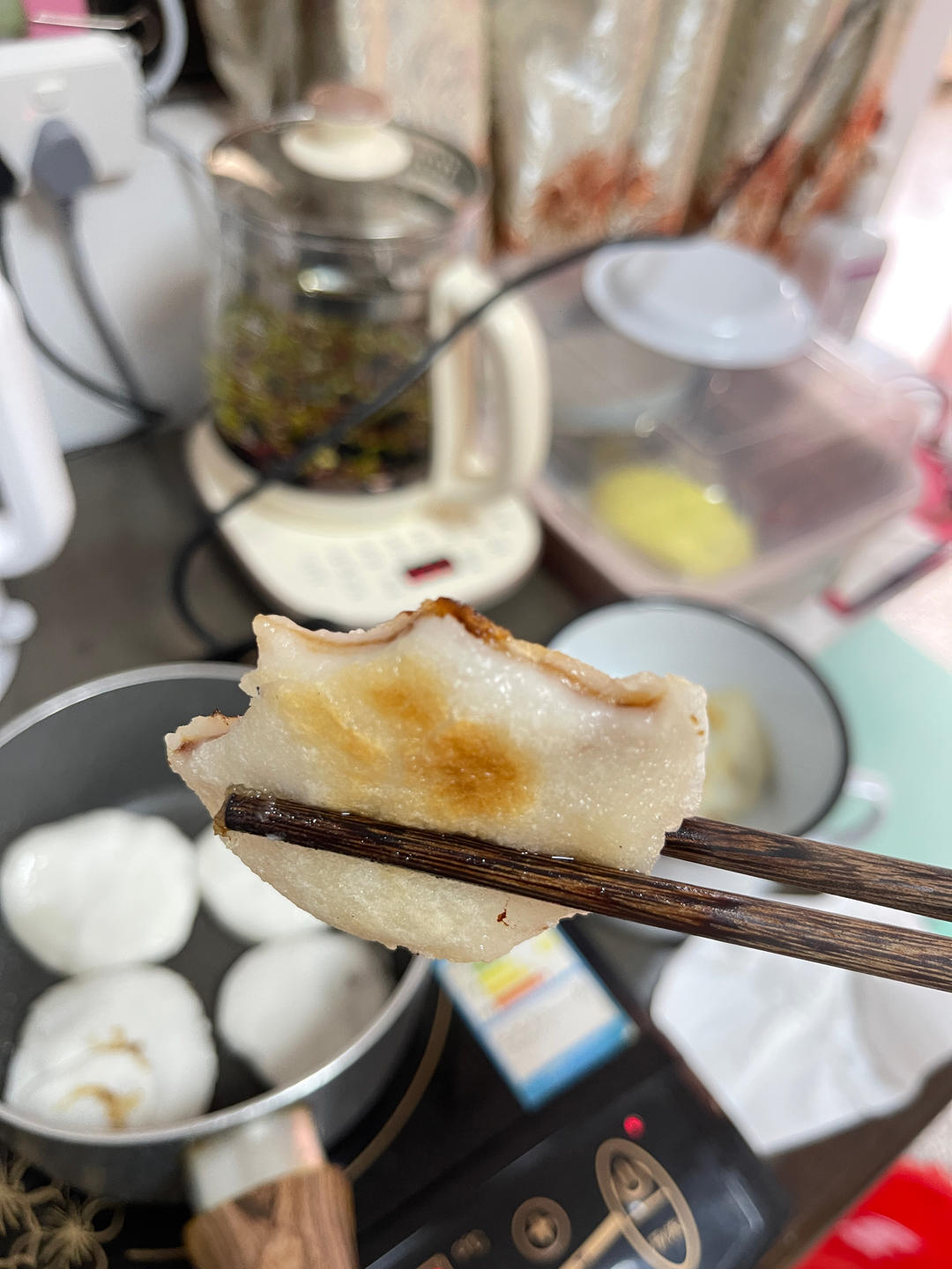 超简单的红糖糯米糍粑