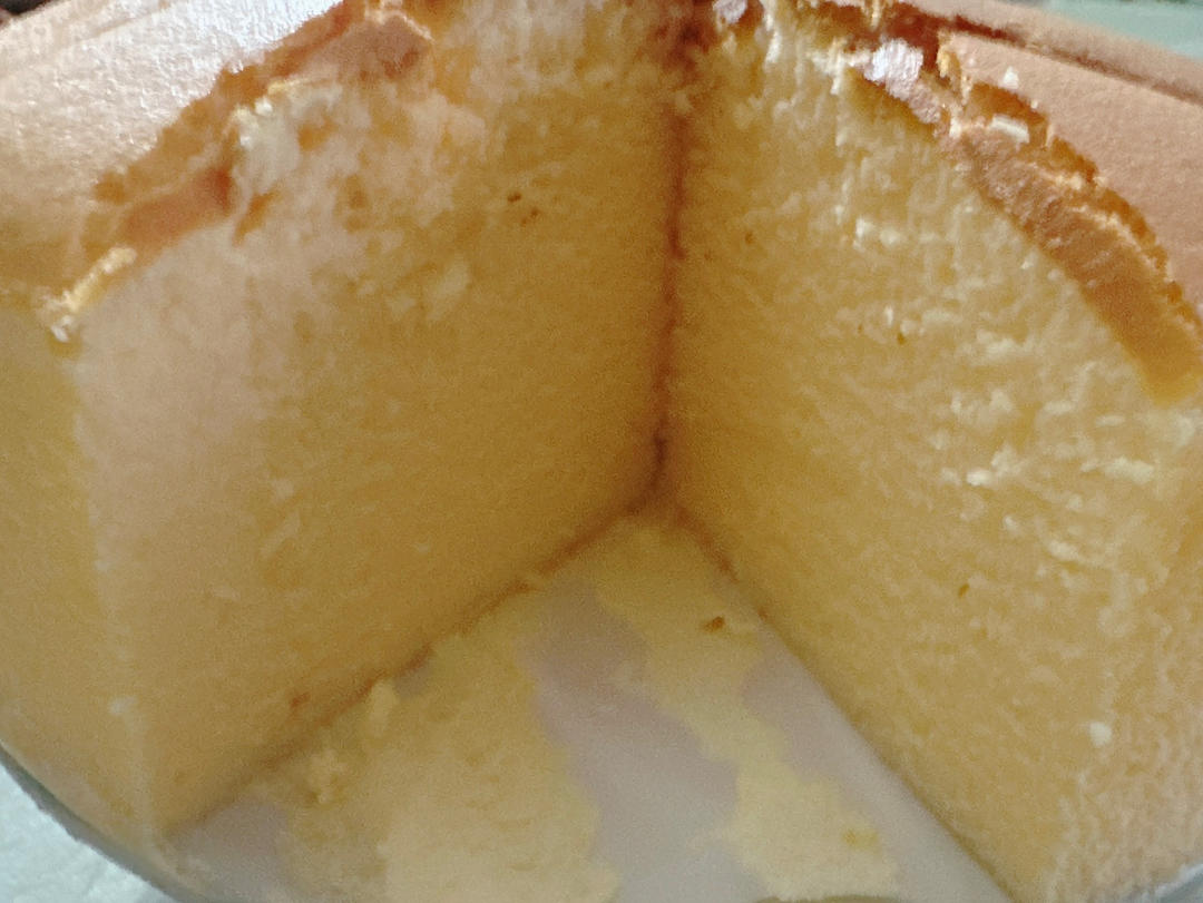 不用奶油奶酪也能做的“轻乳酪蛋糕”🍰