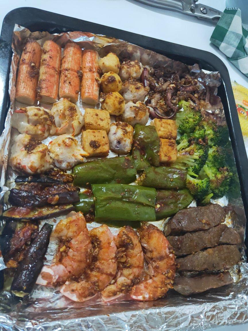 自制烤箱版烧烤，简单好吃过烧烤摊