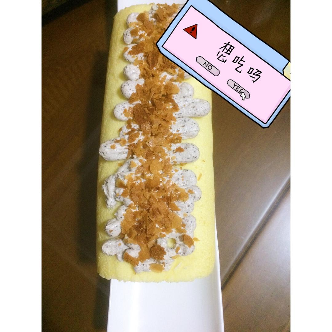 轻松出毛巾底的瑞士卷~never fail