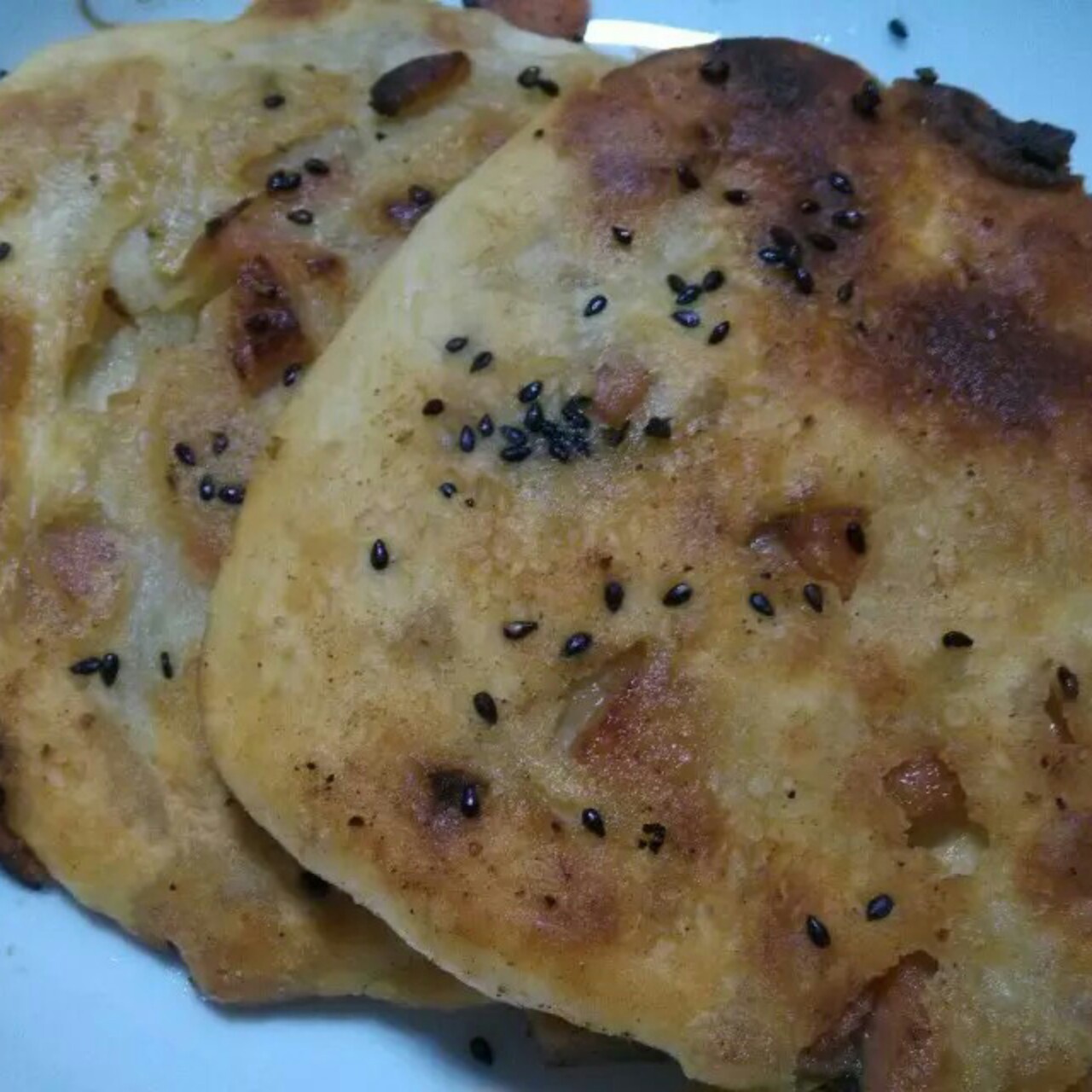 葱油千层饼