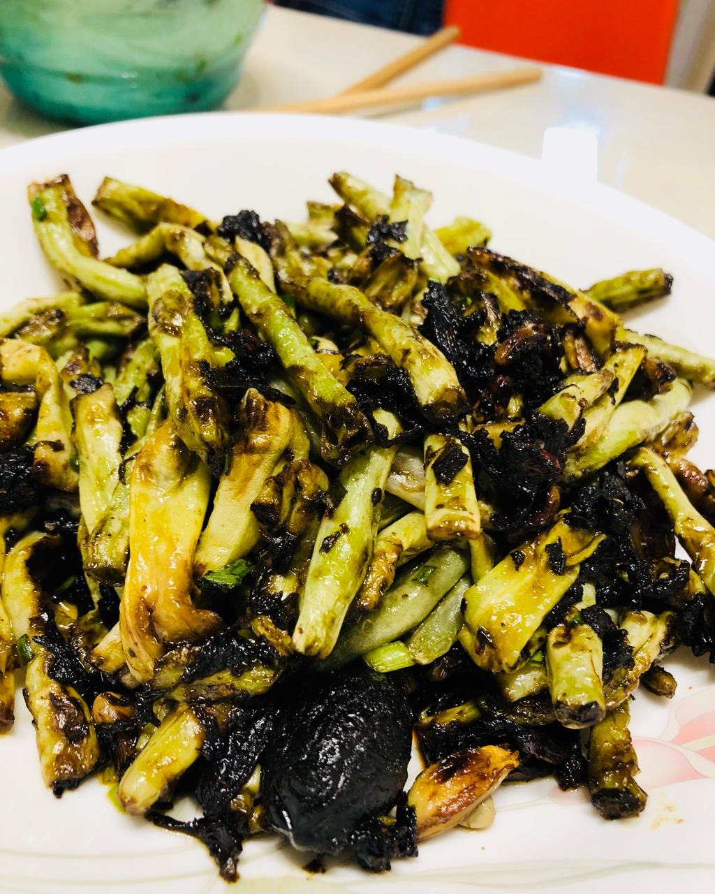 橄榄菜干煸豆角