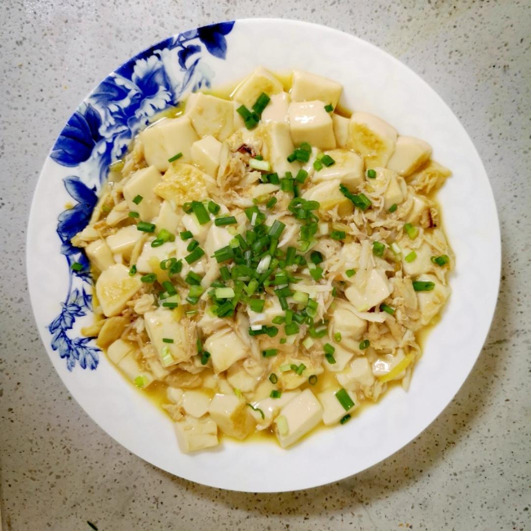 蟹肉豆腐