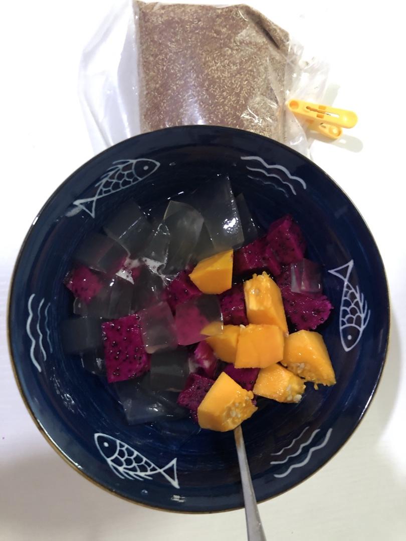 百香果爱玉冻（冰粉）（台湾夜市人气美食）