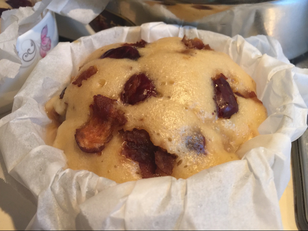 红枣鸡蛋发糕
