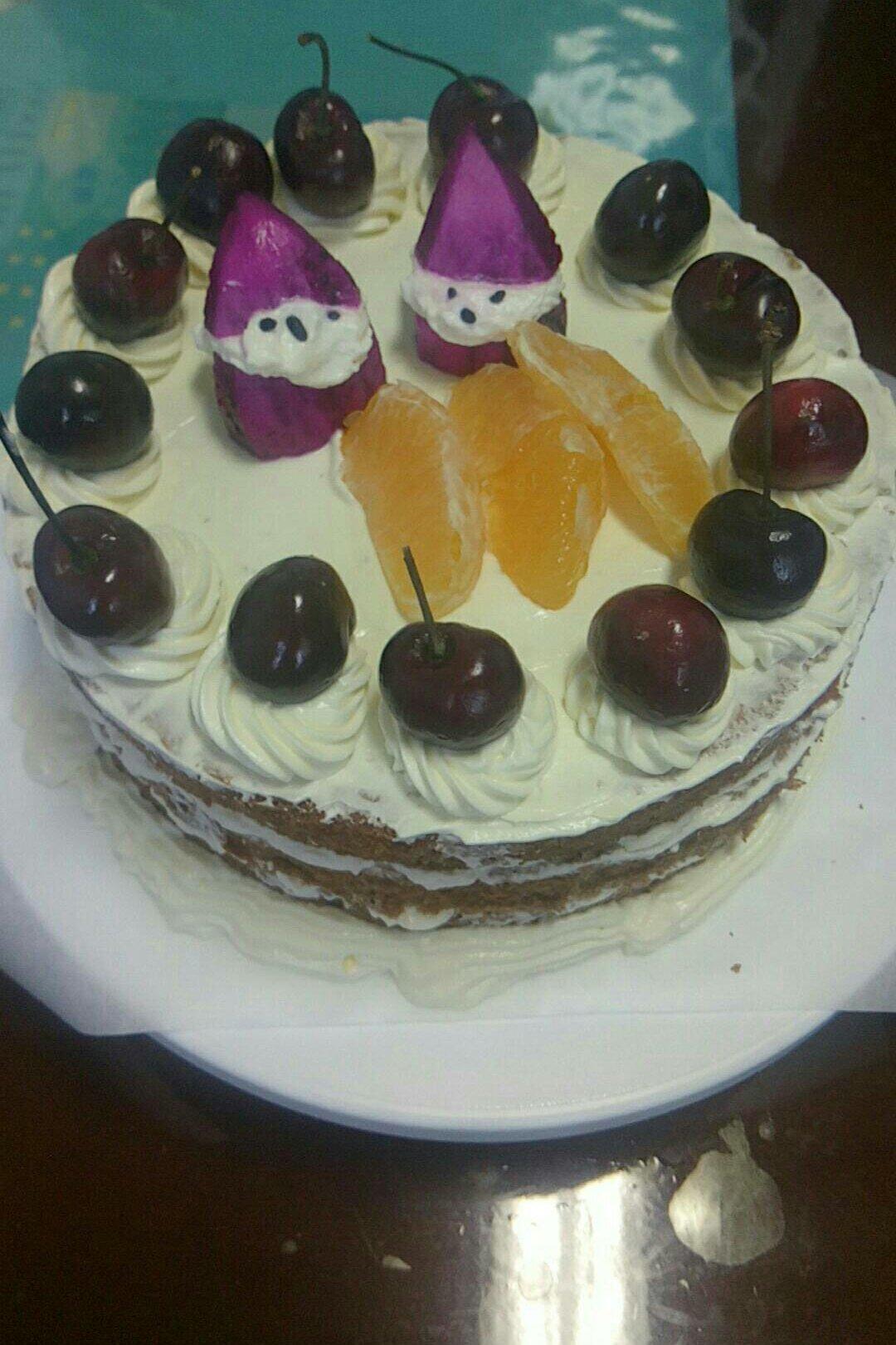 水果奶油生日蛋糕