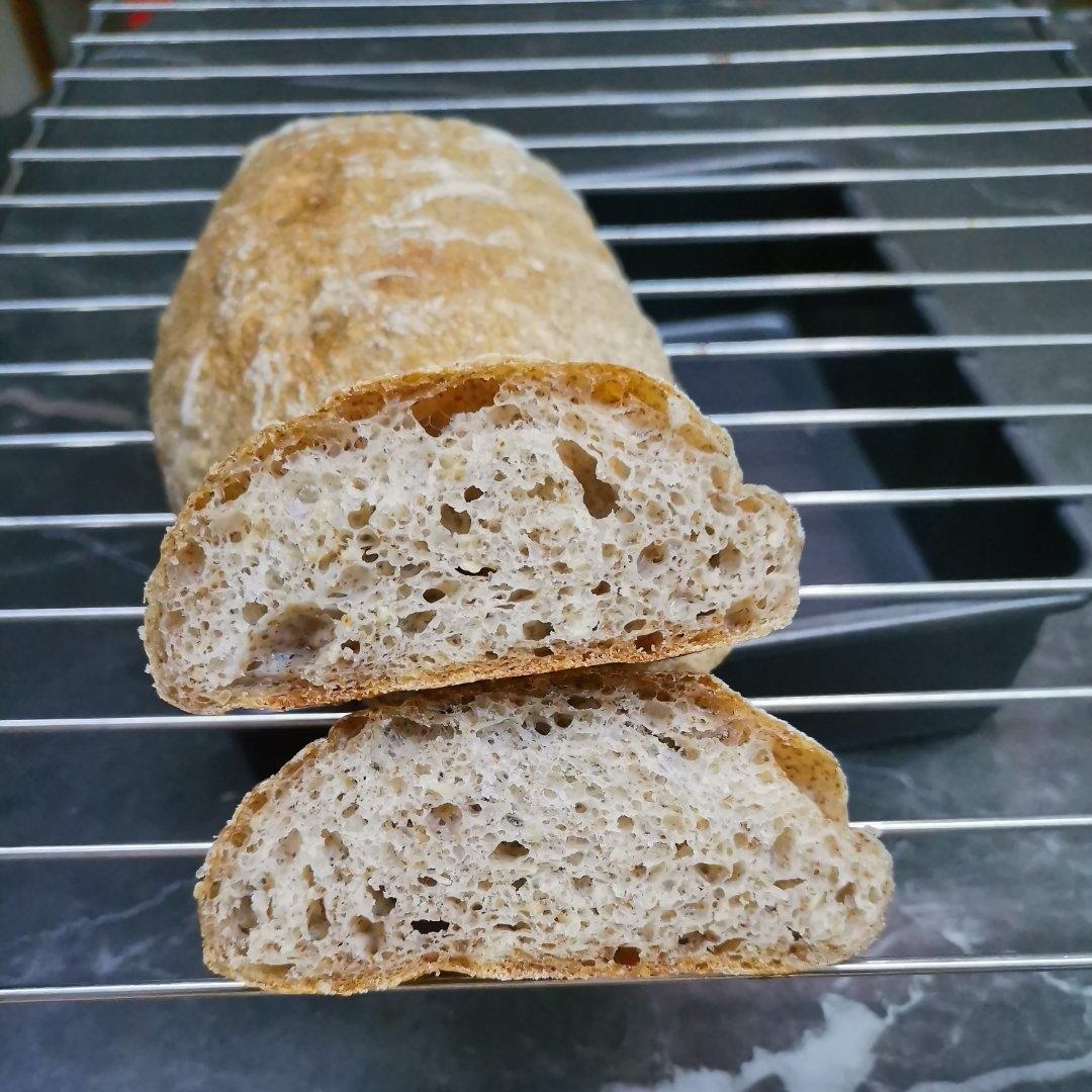 无需鲁邦种，直接法无油无糖谷物欧包