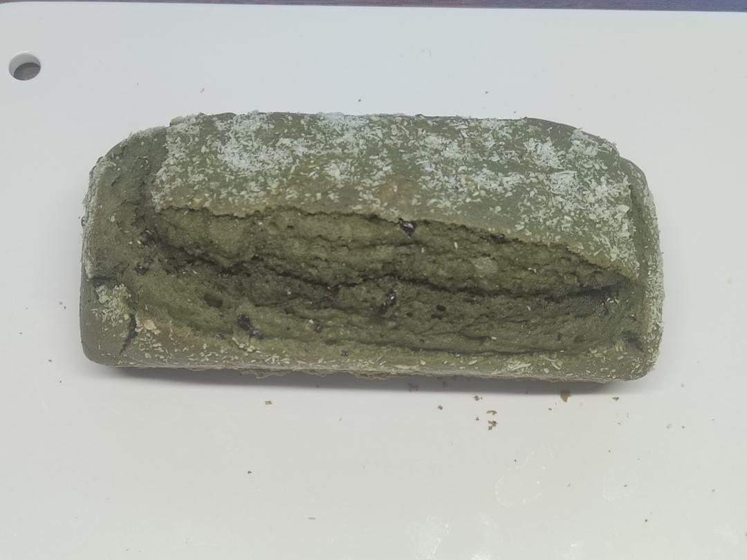 免黄油～无需打发🥥椰香抹茶红豆磅蛋糕