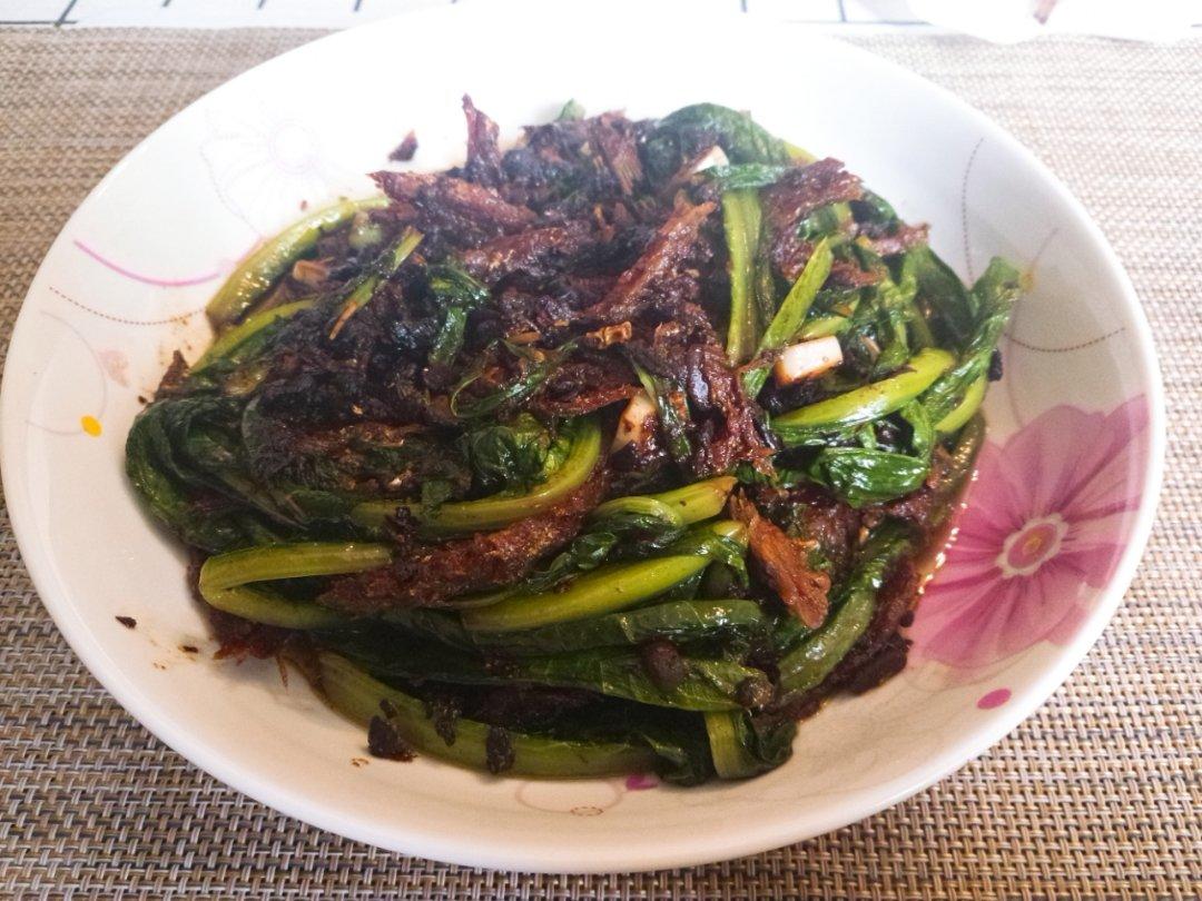 豆豉鲮鱼油麦菜