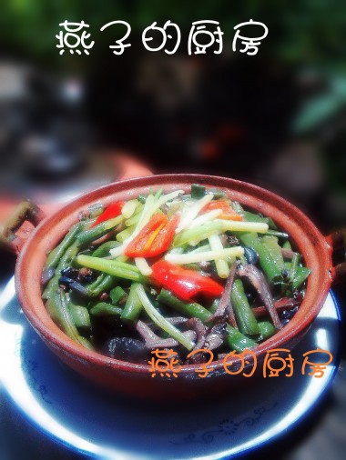 小咸鱼豆角煲