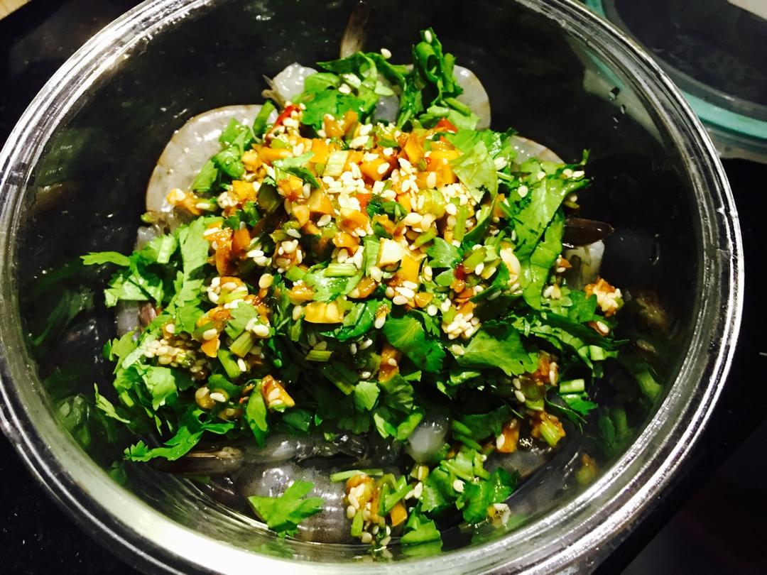 潮汕腌虾、皮皮虾