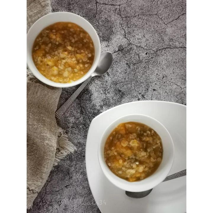 【北鼎珐琅锅食谱】糙米南瓜粥