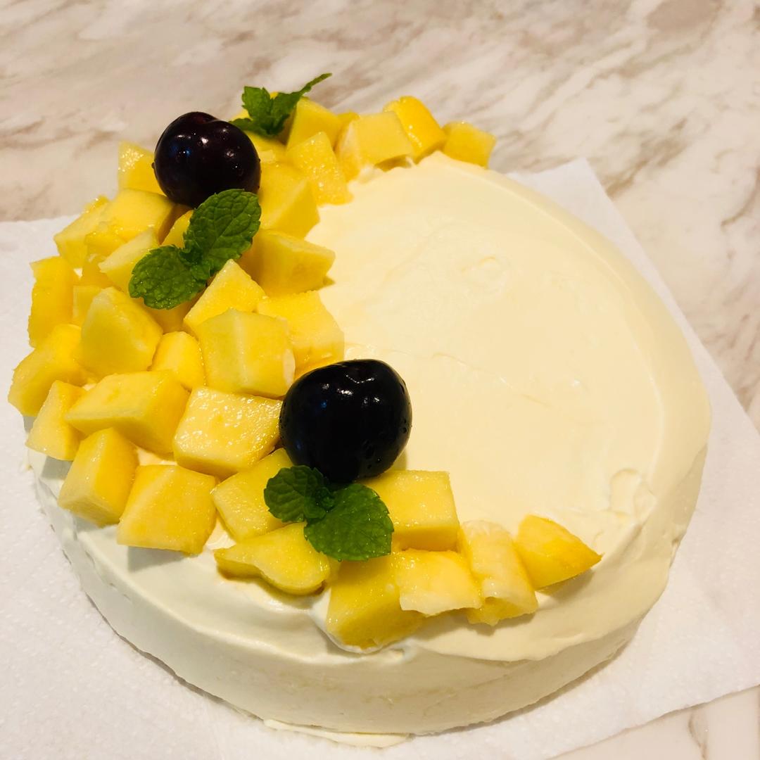 《Tinrry下午茶》教你做椰香芝士蛋糕（6寸配方）