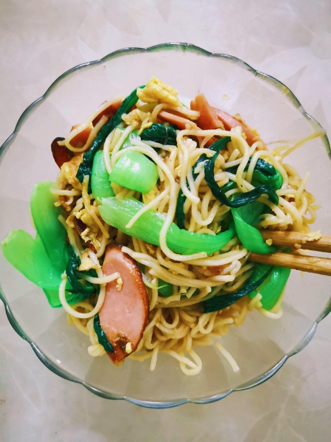 🍜最简单最好吃的家常炒面