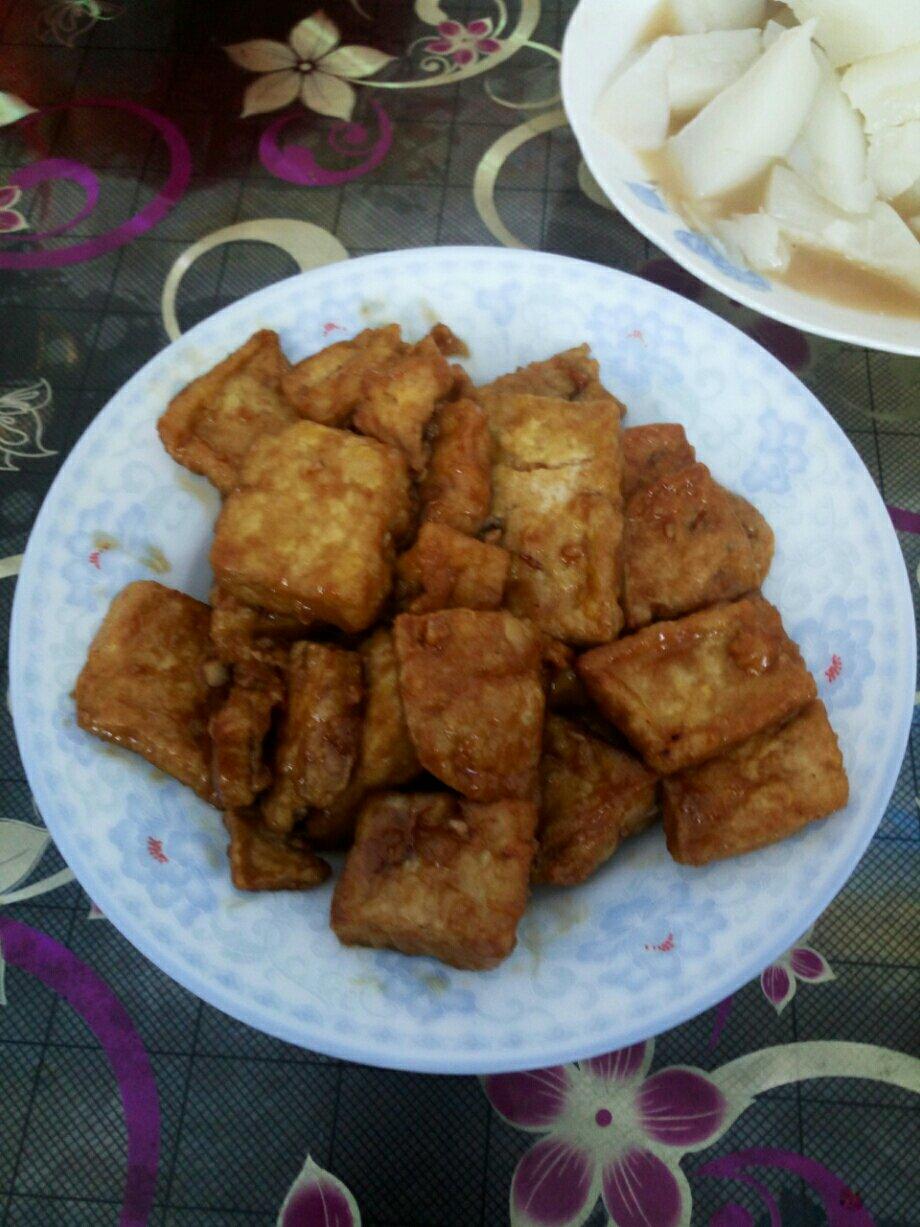 无敌好吃的香煎豆腐