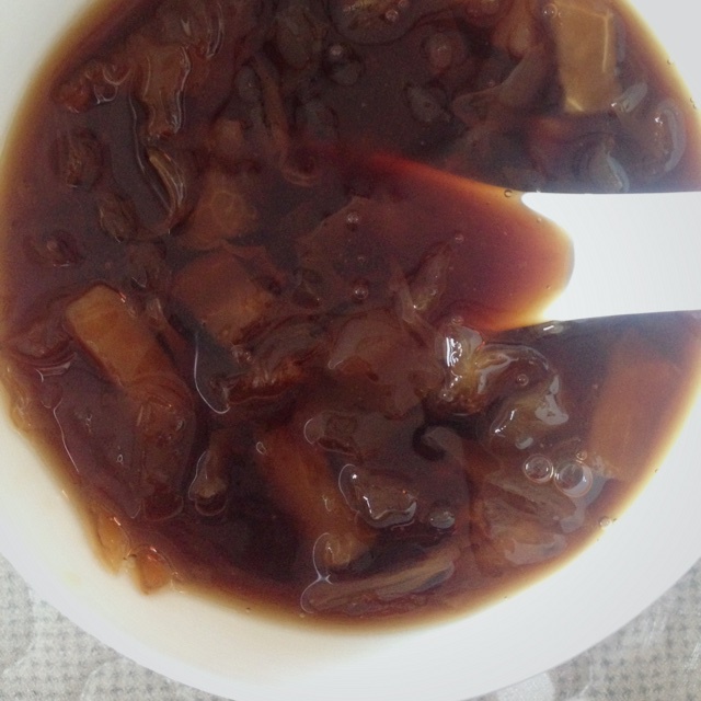 红糖苹果银耳汤