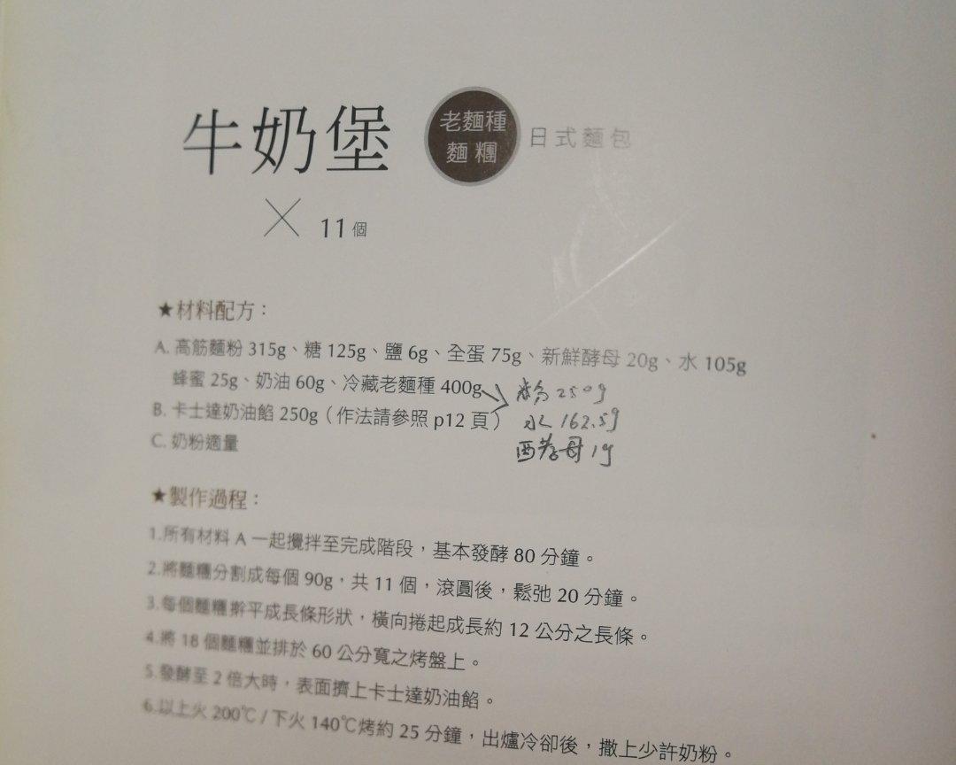 纯奶手撕吐司的做法 步骤1
