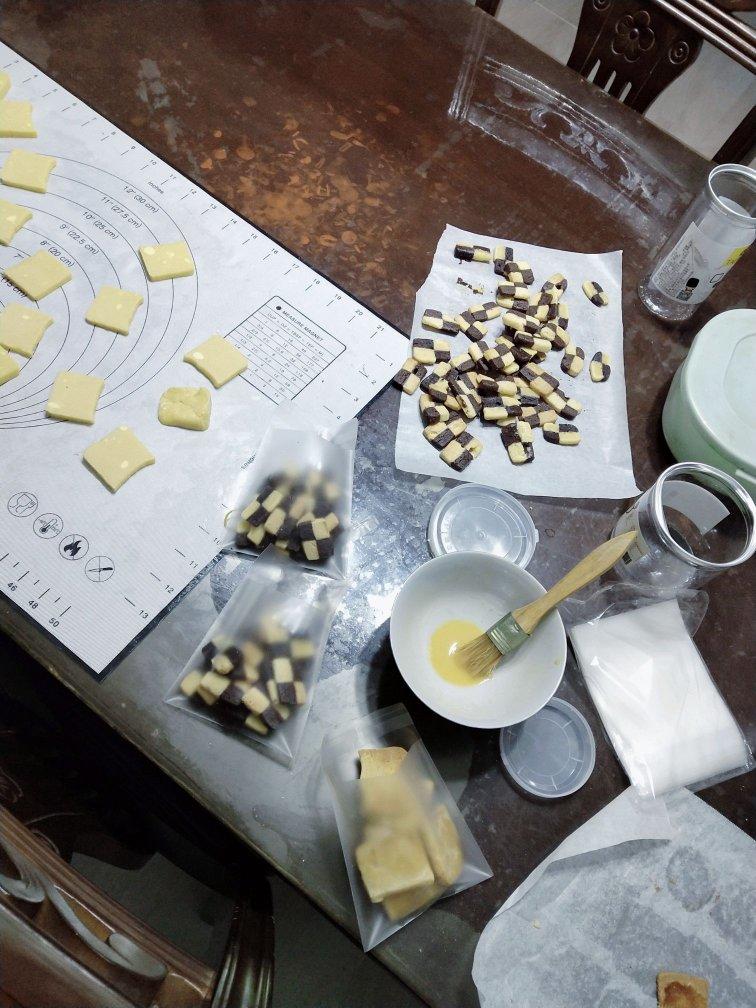 棋格饼干