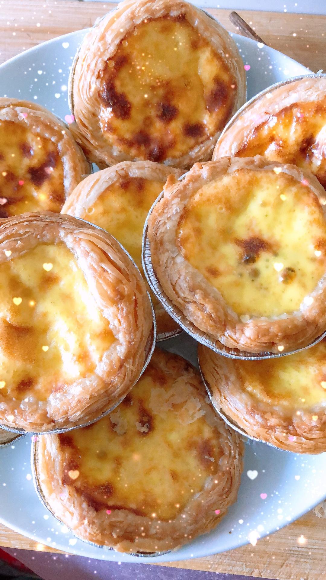 蛋挞（全蛋➕葡萄干）的做法