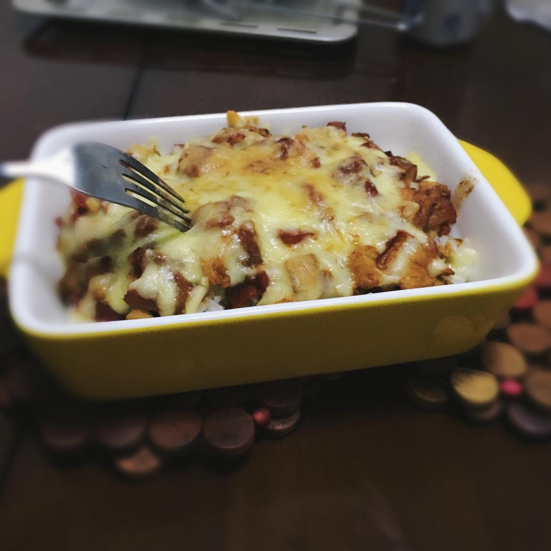 番茄鸡肉浓情焗饭【两人份】