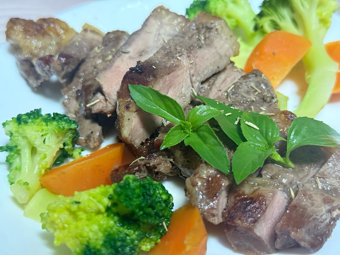 快手超嫩低温慢煮/慢烤煎牛排