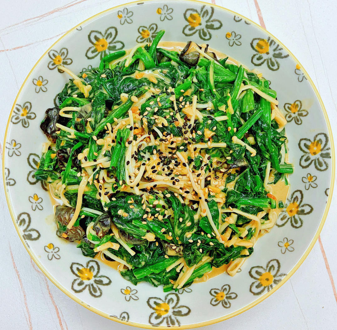 麻酱菠菜