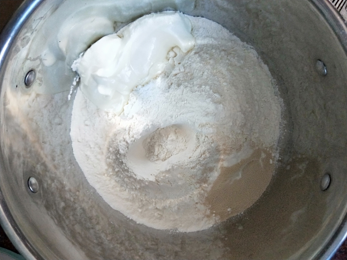 养胃山药酸奶软白馒头的做法 步骤4
