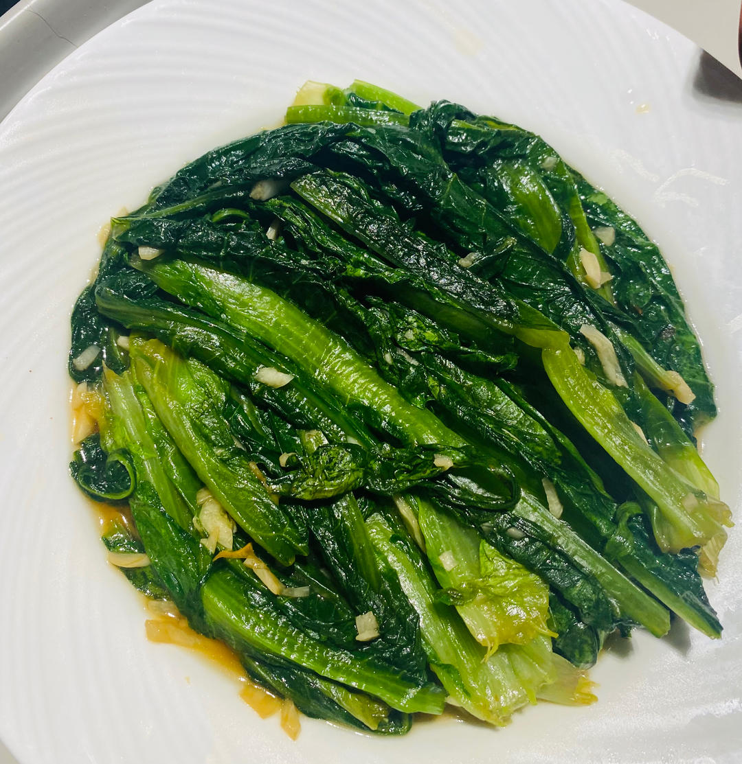 蒜蓉油麦菜（蚝油）
