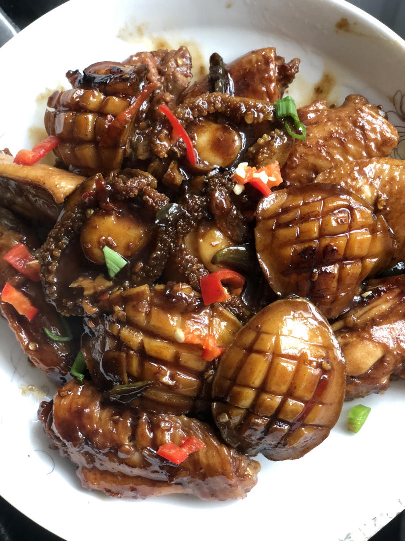 鲍鱼鸡翅煲（家庭版）
