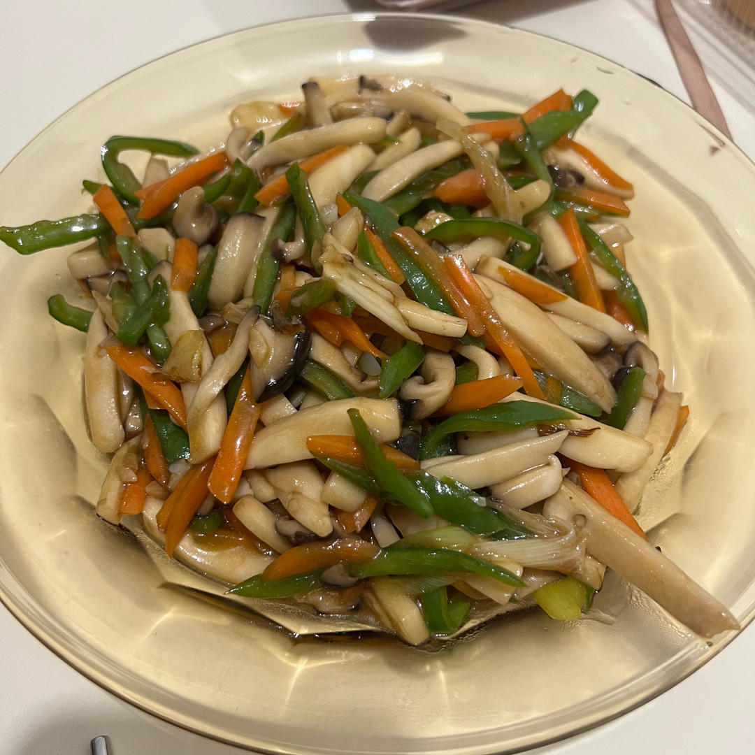 小炒杏鲍菇