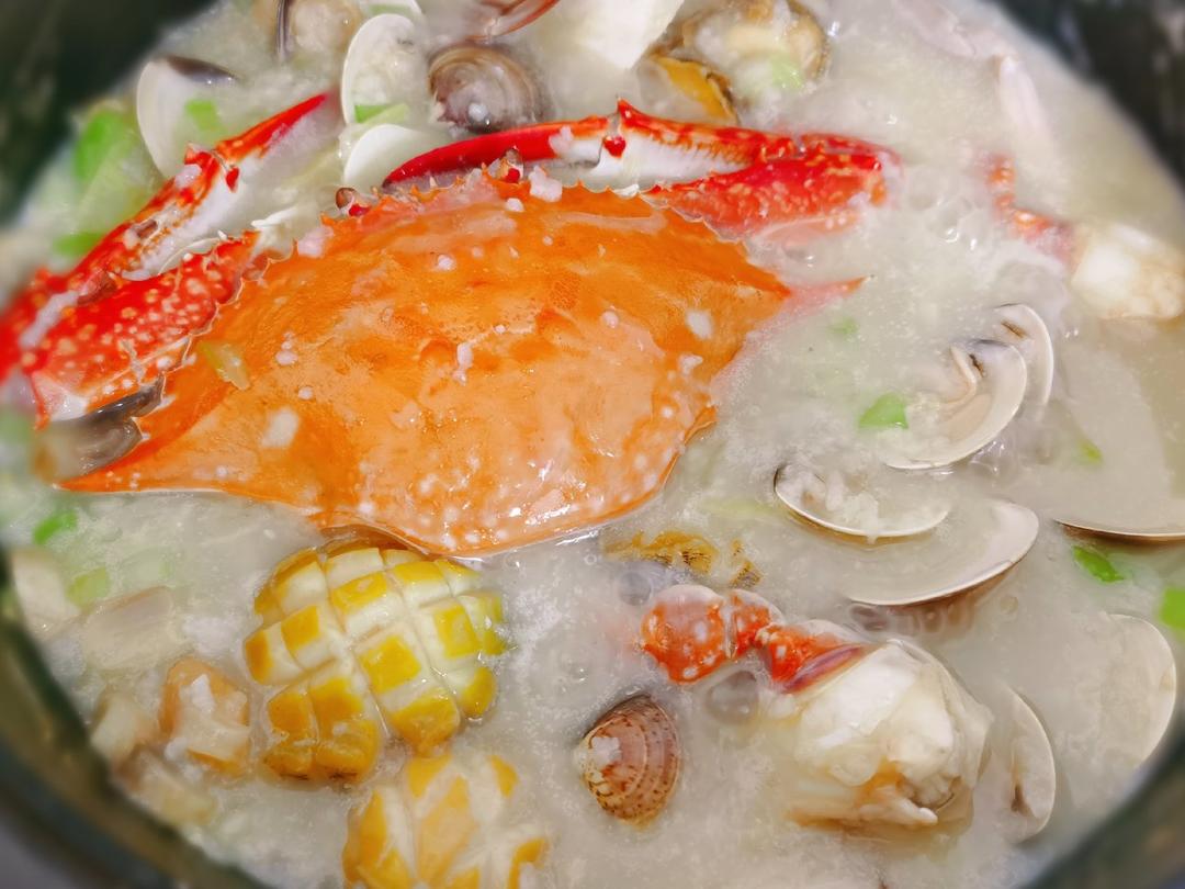 海鲜粥（潮汕砂锅粥）