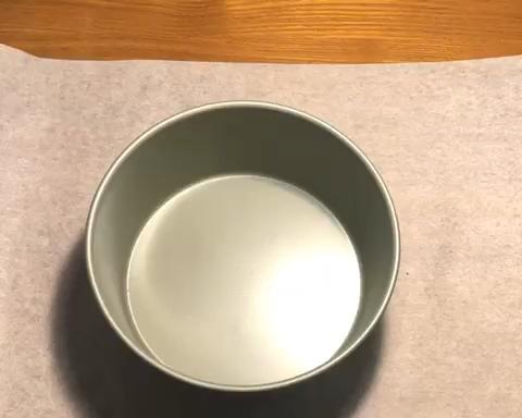 圆形模具铺烘焙纸技巧