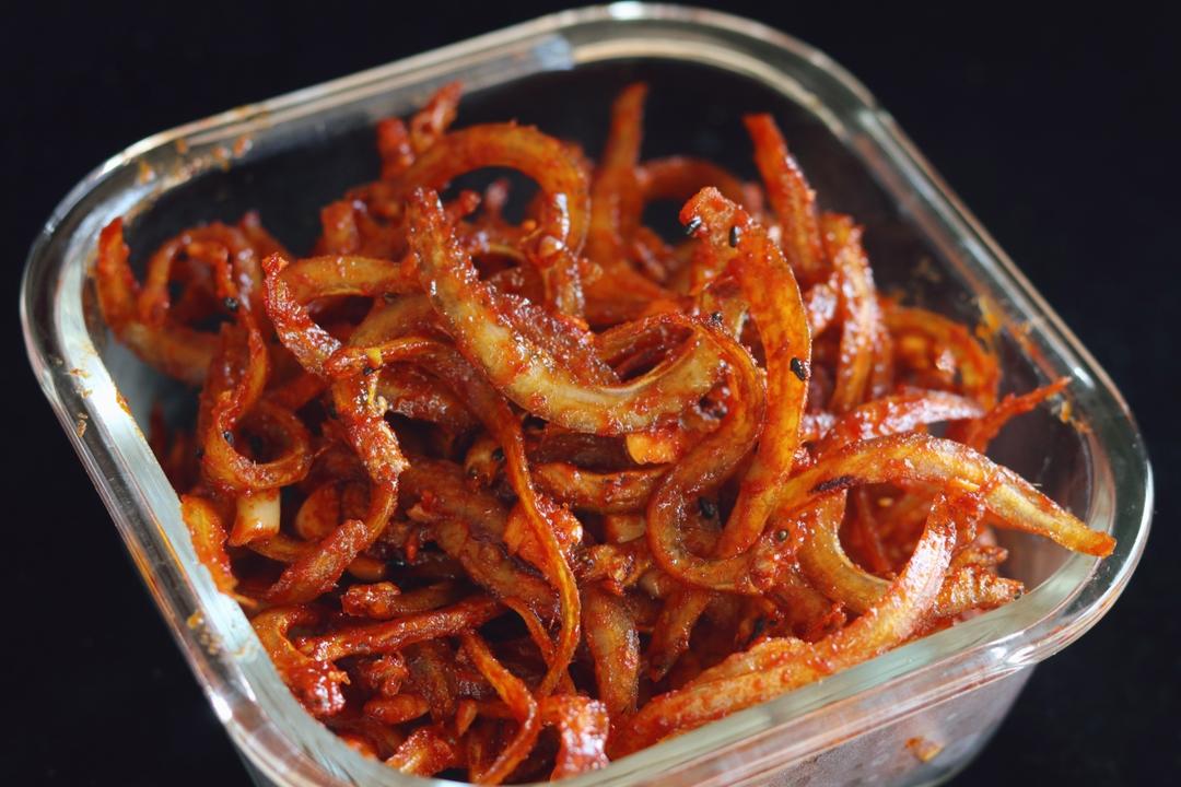 韩式酱辣小银鱼