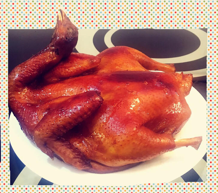果香烤鸡